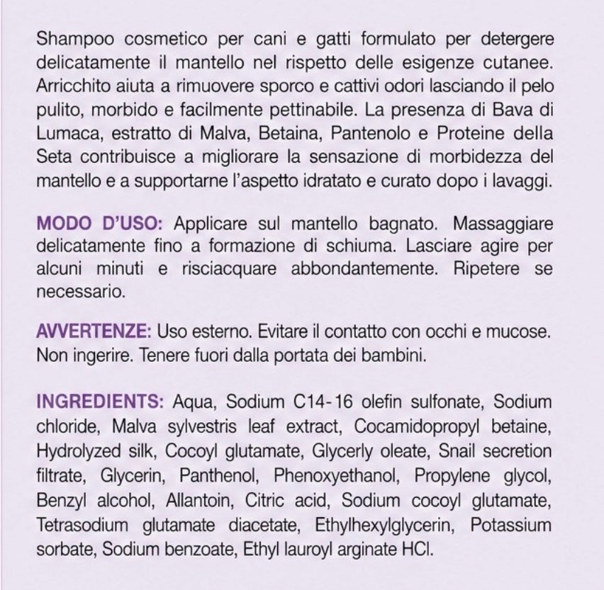 🧴Shampoo Idratante per Cani e Gatti