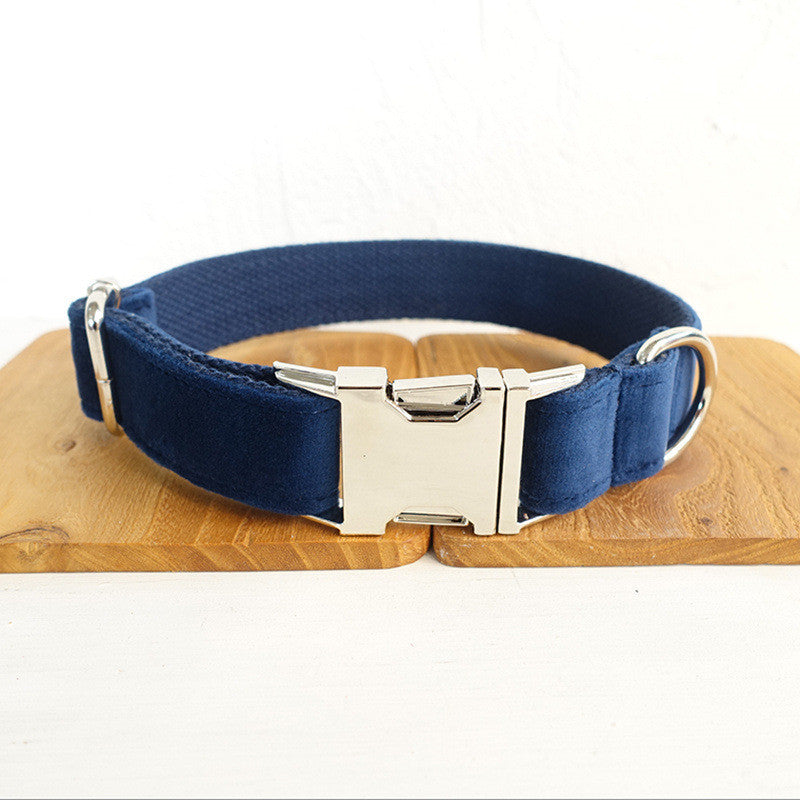 💜 VelvetDream™ – Collare in Velluto per Cani