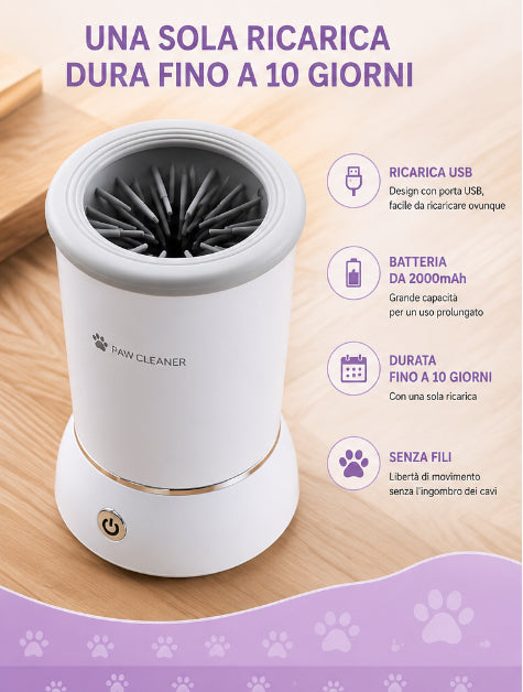 💜 Lava Zampe Automatico LillaPet